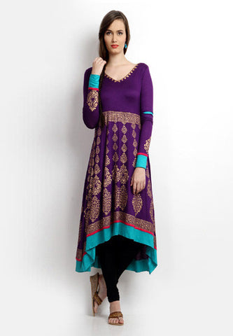Long Anarkali Kurti