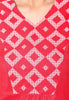 Short Red Kurti