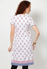 White Printed Kurti